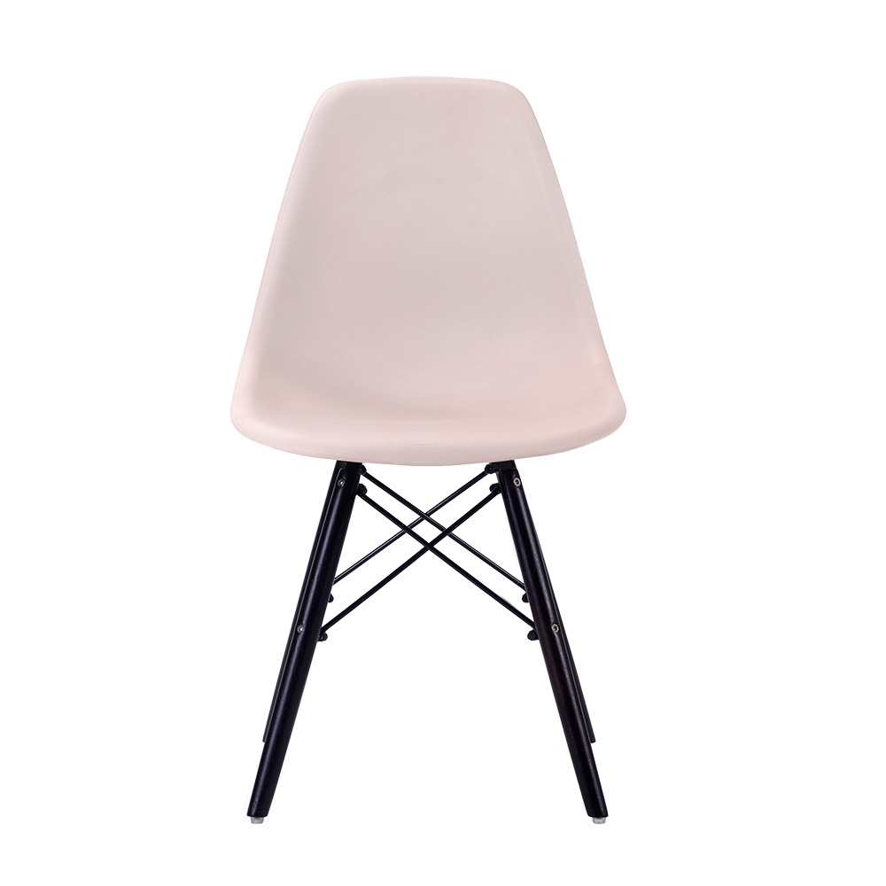 【国内出荷-送.料.無.料】【2脚セット】【ミルクティー座面＆ダークブラウン脚】イームズチェアリプロダクトダイニングチェアDSWeamesダイニングチェアーイームズ椅子イームズチェアイームズチェアーD