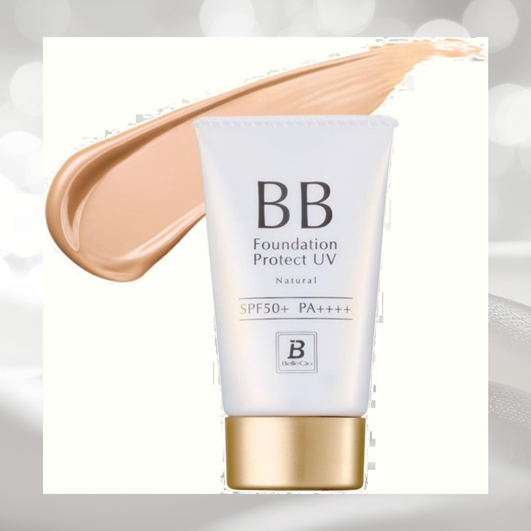 旧仕様ベルシーオ BBファンデーション プロテクトUV TA ナチュラルベージュ ／ SPF50+ PA++++ 1品6役 (美容液 化粧下地 日焼け止め ファンデーション コンシーラー 仕上げパウダ