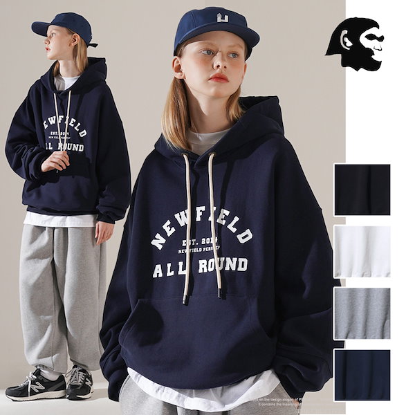 【PERSTEP】★送料・関税込★New Field Hoodie SMHD4457 PERSTEP]☆韓国大人気☆NEW FIELD HOODIE (perstep/パーカー