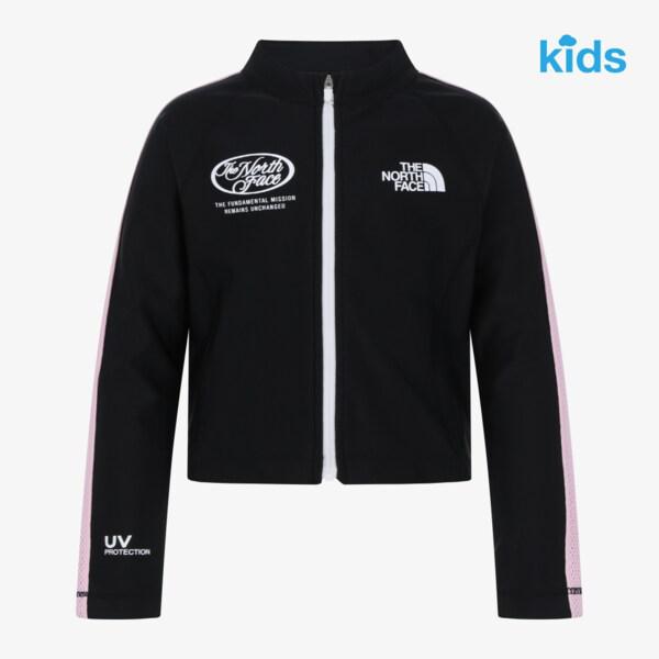 NJ5JS30S ガールズ サーフ ラッシュガード ジップアップ GS SURF RASHGUARD ZIP UP
