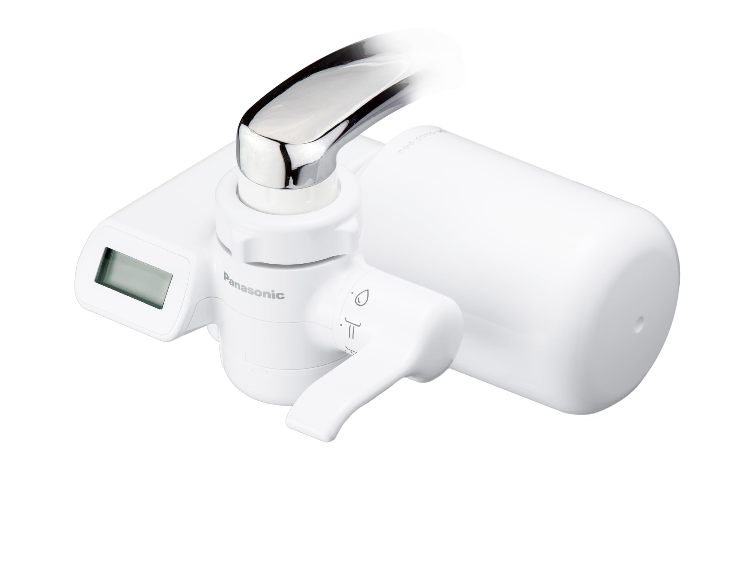【2024年発売】パナソニック 蛇口直結型浄水器 PFOS/PFOA除去対応 液晶表示タイプ TK-CJ24-W ホワイト