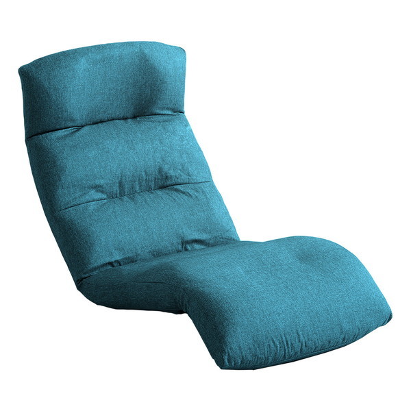 ホームテイスト SH-07-MOL-D 日本製リクライニング座椅子(布地レザー) Moln-モルン- Down type ターコイズブルー メーカー直送 6,562円