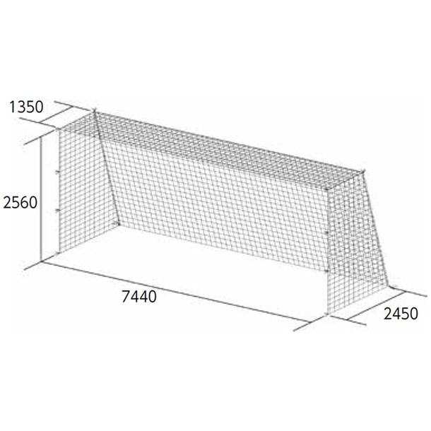 イッパンサッカーゴールネット サッカーネット (b2481)