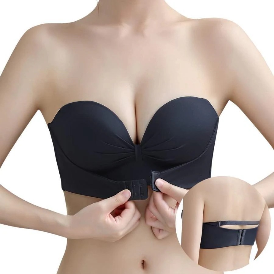 大人気！ ストラップレスブラ 紐なしブラ 体に苦しくない美胸美背 脇高 ノンワイヤー 高弾性 チューブトップ 柔らかい