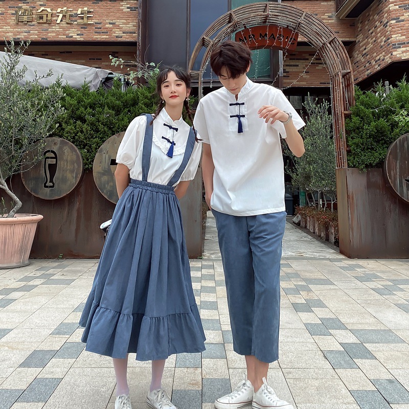 クラスの服古代のスタイル高校生中国の要素卒業式のスーツスタイル男性と女性中華民国スタイル女の子のスカ 5,693円