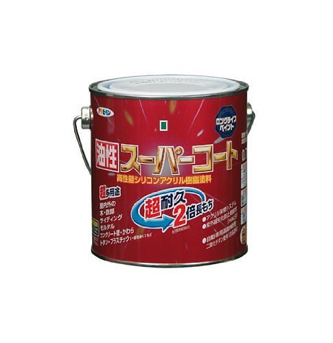 （まとめ買い）油性スーパーコート 0.7L オータムブラウン [x3缶セット]