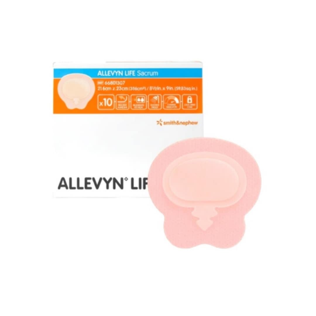 [スミス＆ネフュー] Allevyn Life 仙骨用 21.6 x 23cm 10枚入り
