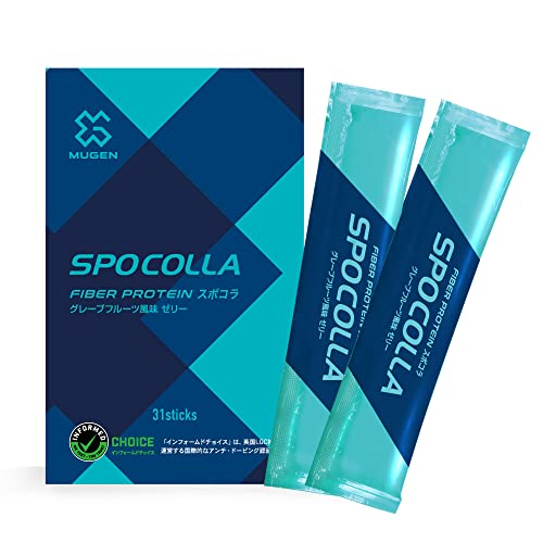 SPOCOLLA スポコラ [プロアスリート愛用] I型 II型 III型コラーゲン エラスチン BCAA アルギニン配合 20g 31包入り 5,687円