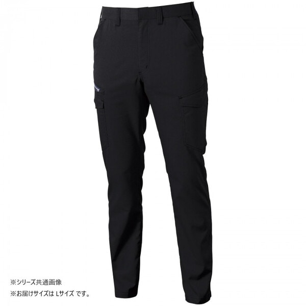 3478-08 カーゴパンツ Lサイズ ブラック(4)