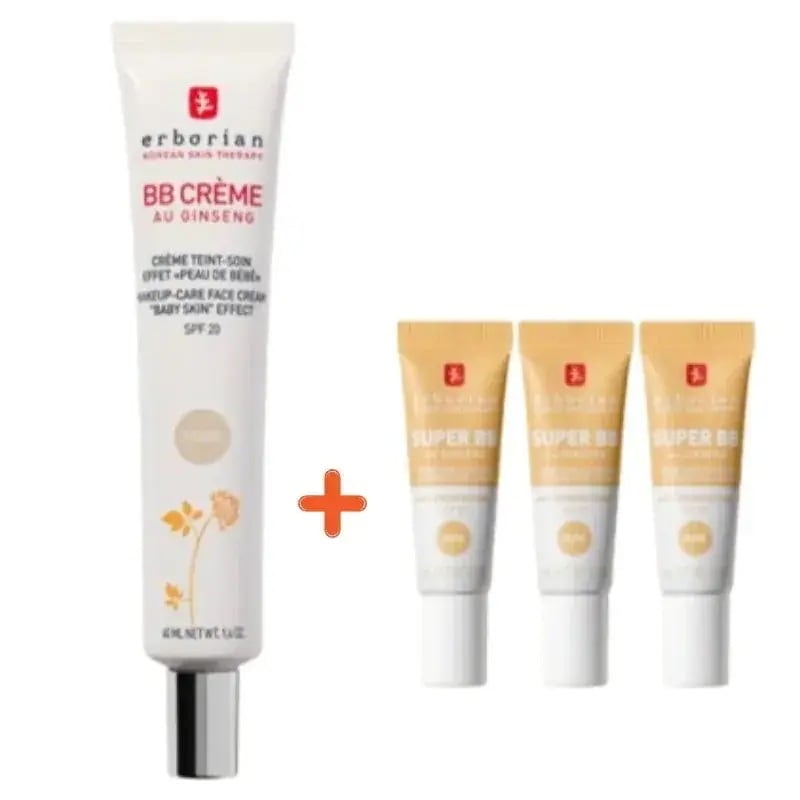 [新作](+SUPER BB 5ml 3個贈呈)BBクリーム アイボリー40ml 企画セット SPF20