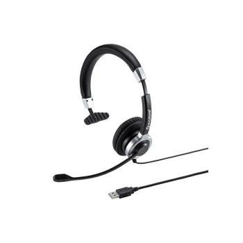 ノイズキャンセリングマイク付きUSBヘッドセット MM-HSU14ANCヘッドセット