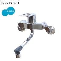 三栄水栓 SANEI キッチン用(壁付) シングル混合栓 K17110ED-13