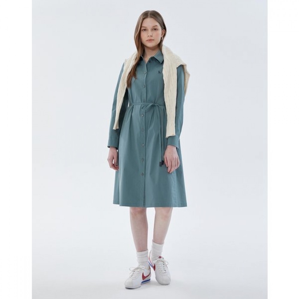 [24SS] [追加セール] グリーンベルト付きチノシャー HSDR4A101E2