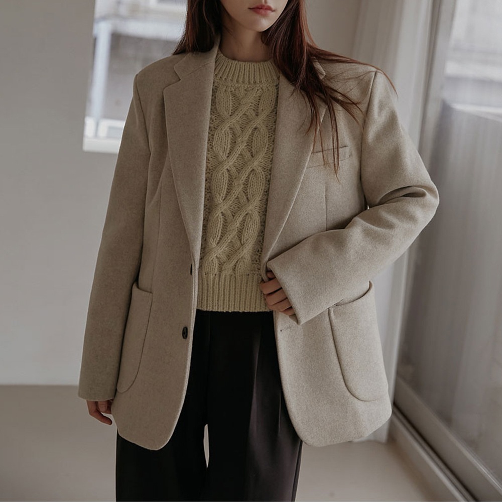 マレアウール30%ドトムシングルジャケット