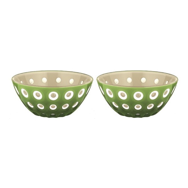 Guzzini S ボウル 2個セット Le Murrine モスグリーン 279412159
