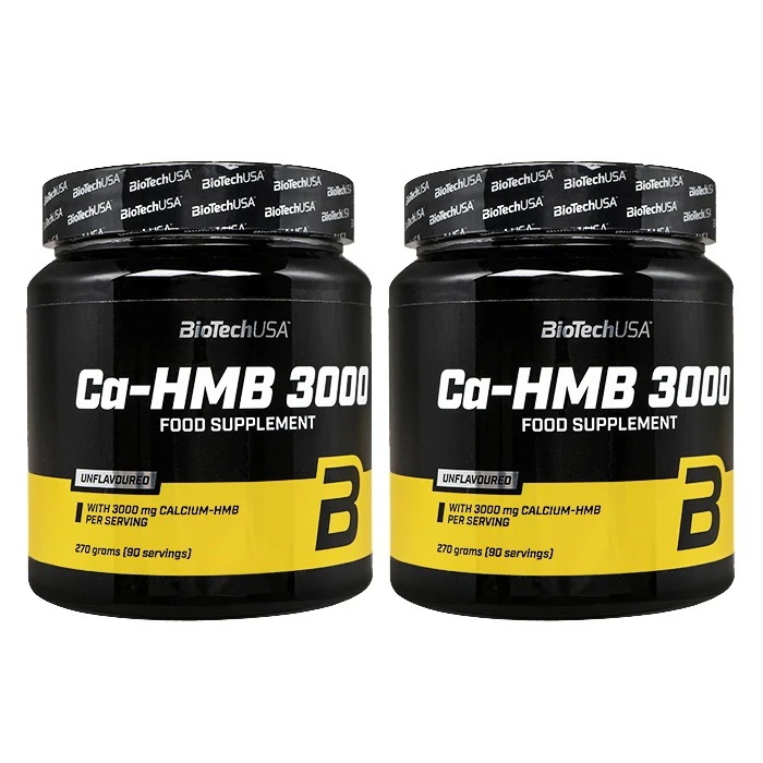 Ca-HMB3000 270g 90回分 2回分 BioTechUSA 筋力サポート 無味 パウダー状 海外発送便商品：日時指定不可 ヤマト国際便発送