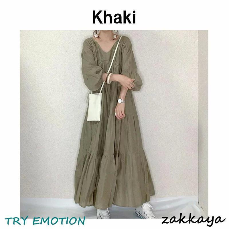 ティアードワンピース ワンピース レディース 体型カバー 春 夏 春夏 黒 フレア ロングワンピース 半袖 マキシワンピース きれいめ 大人 20代 30代 40代 ママ