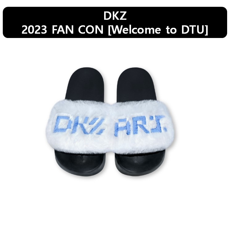 【DKZ(ディケイジー)】 - 毛スリッパ - 2023 FAN CON [Welcome to DTU]