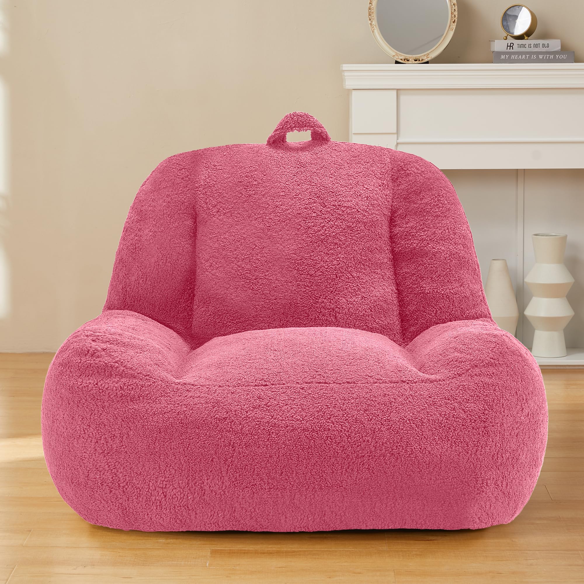 ビーズクッション ビーズソファ Azaeahom 1人掛け ひとをだめにするクッション 特大サイズ(101×86×84cm) 超快適 柔らかい シェルパテディ生地 滑り止め素材 スタイリッシュ ソファ