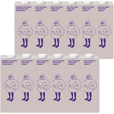 他サイト： 6本セット 有機 バリスタオーツミルク 1000ml MINOR FIGURES ORGANIC OAT MILK マイナー オーツミルクの商品画像