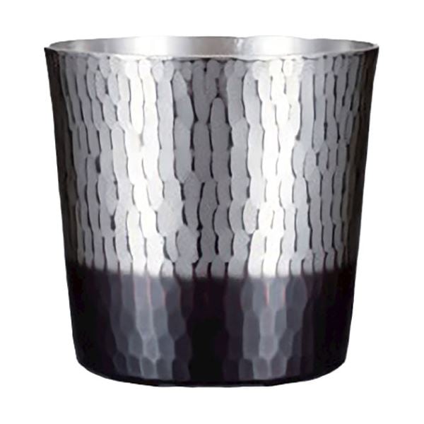 新光金属 純銅錫/黒被仕上げ 手打ち鎚目ロックカップ BR-206SB 12,799円