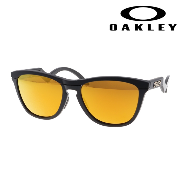 偏光サングラス FROGSKINS HYBRID OO9289-0655 MATTE BLACK/PRIZM 24K フロッグスキン ハイブリッド 国内正規品・保証書付 UVサングラス