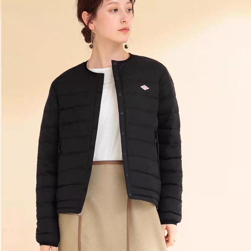 期間限定セール中ダントン インナーダウンジャケット ノーカラー