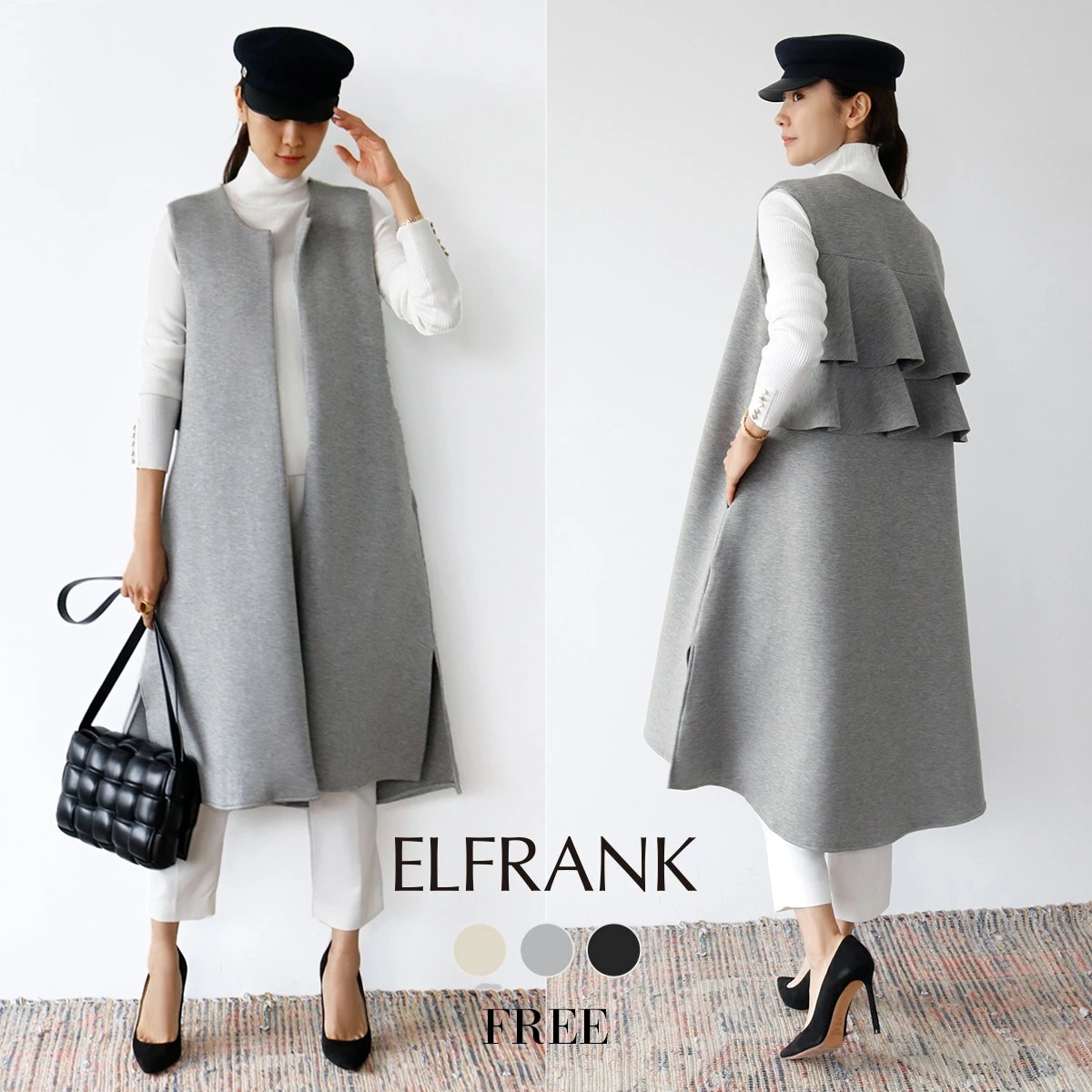 国内発送 ジャケット レディース ベスト ジレ ベストジレ ボレロ カーディガン カジュアル ビジネス 袖なし ノースリーブ お呼ばれ パーティー パーティ 服 服装 おしゃれ ロング ロングジレ