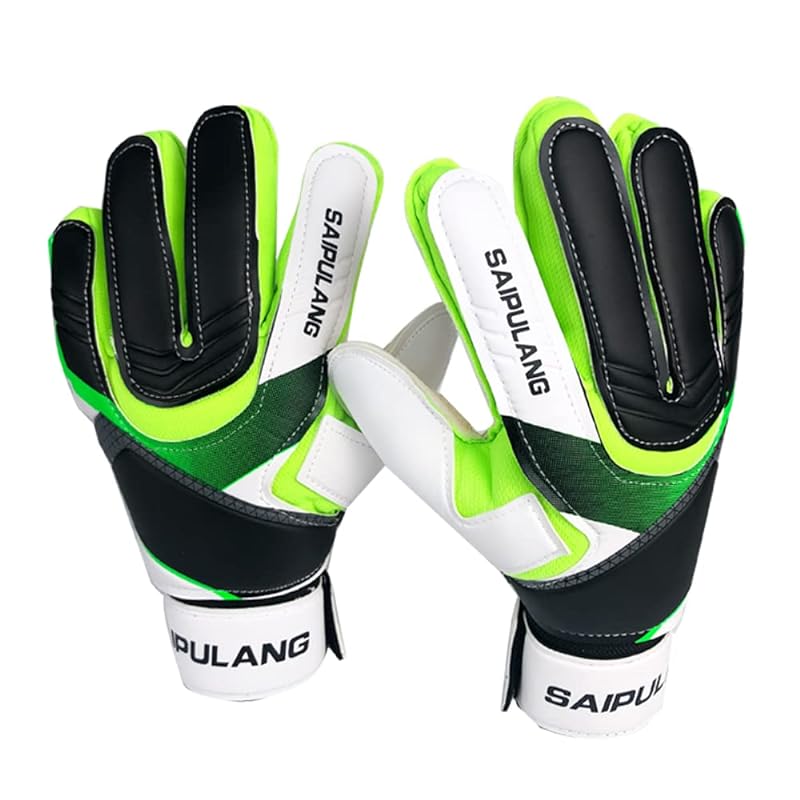 Lixada キーパーグローブ サッカー トレーニング用 子供と大人用 グローブ サイズ 7/8/9 ブルー／グリーン／レッド