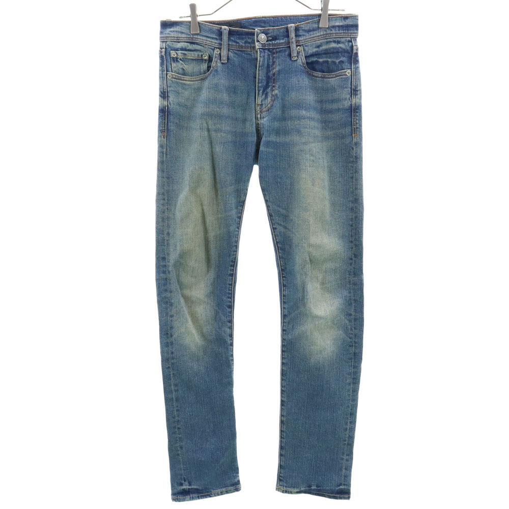 スキニー デニムパンツ 30R ブルー ジーンズ メンズ
