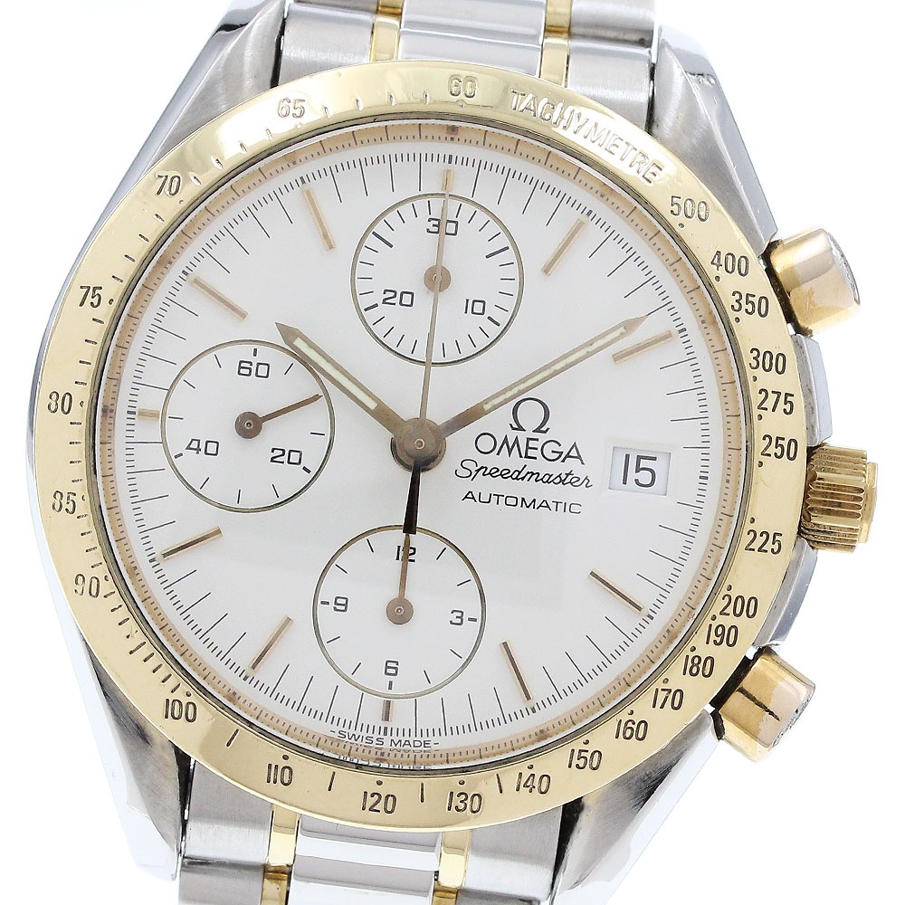 オメガ OMEGA 3311.20 スピードマスター デイト クロノグラフ 自動巻き メンズ _918954【中古】