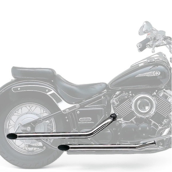 D30096 ドラッグパイプマフラー DS/DSC400(96-08)