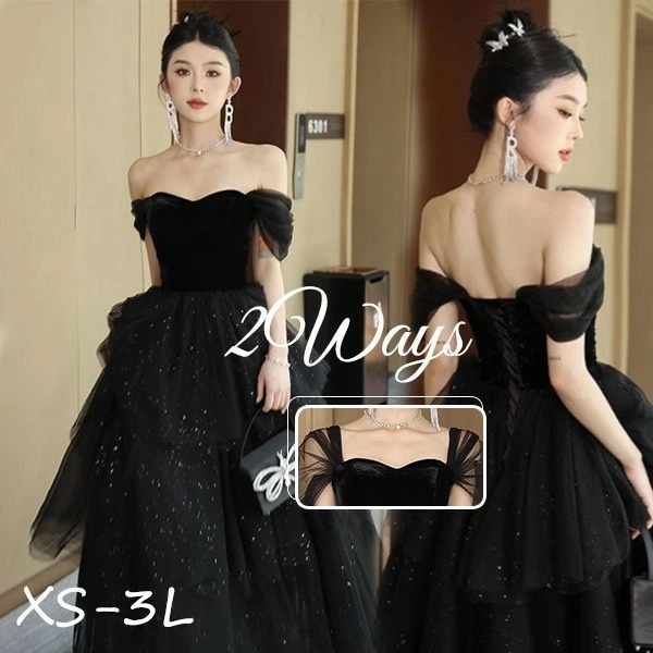 ドレス 大人 ピアノ 発表会 ロングドレス 演奏会 演奏会用ドレス ピアノ発表会 黒 結婚式 高校生 パーティードレス 演奏会ドレス 母親 コンクール イブニングドレス ロング キラキラ 大きいサイズ