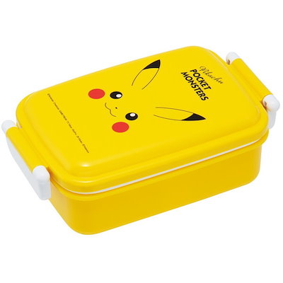 他サイト： RBF3ANAG ピカチュウ フェイス 子供用 お弁当箱 1段 450ml ふわっと盛れるドーム型 抗菌加工 ポケモンの商品画像