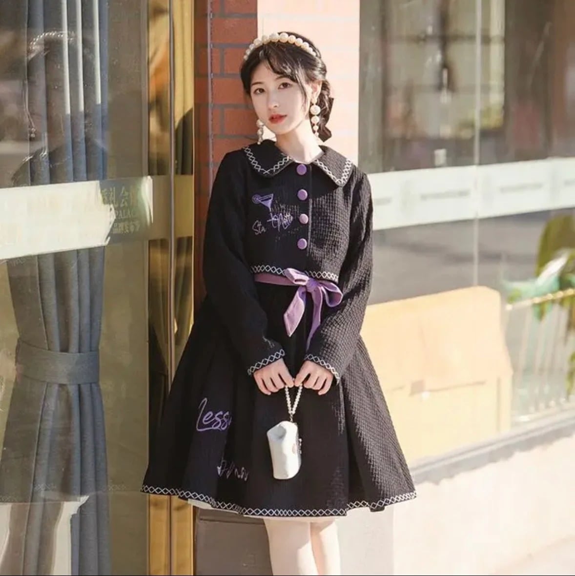 新作オリジナル高質ロリータワンピース可愛い 二次元かわいい新作公主 かわいい ロリ学園祭 A29