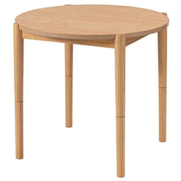 こたつ テーブル 約80cm 円形 ラウンドコタツ リバーシブル ロータイプ ハイタイプ 2WAY 組立式 19,990円