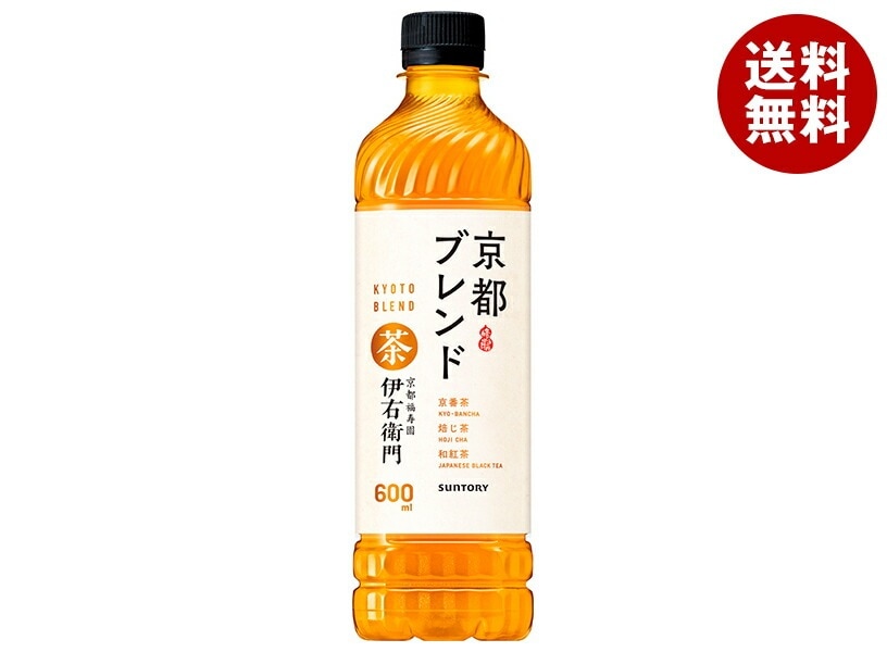 サントリー 伊右衛門(いえもん) 京都ブレンド【手売り用】 600mlPET×24本入×(2ケース)