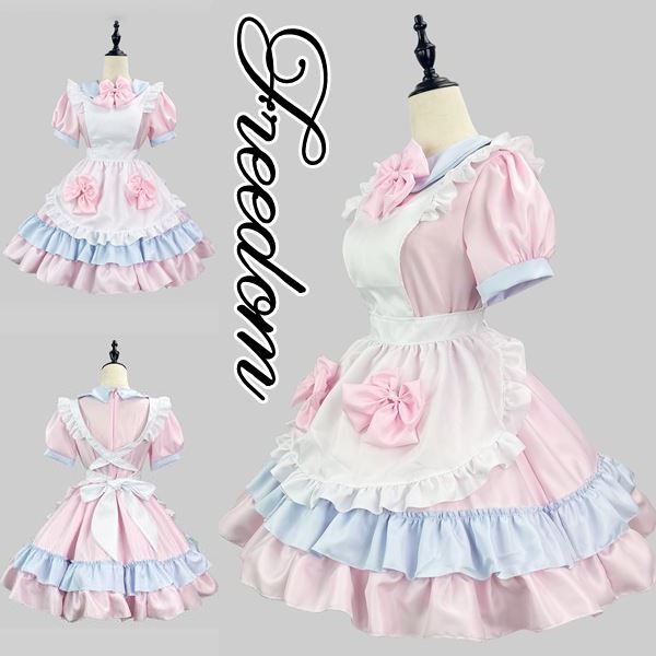 メイド コスプレ コスチューム 衣装 エプロン メイド服 メイドカフェ ゴスロリ ロリータ クラシカル アイドル ゴスロリファッション 萌え 制服 パーティー セクシー インスタ 撮影 アイドル 衣装