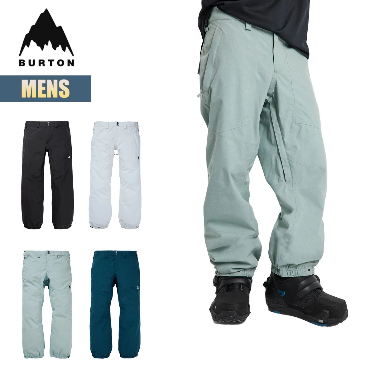 スノーボードウェア メンズ パンツ 24-25 メルター プラス 2レイヤー パンツ W25JP-233661 Mens Melter Plus Pants 2L Pants スノーボードパンツ 15,899円
