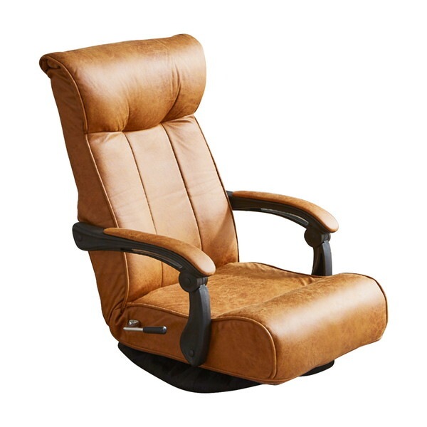 後藤家具物産 ZA-TRK-BR ブラウン トルク フロアチェア メーカー直送