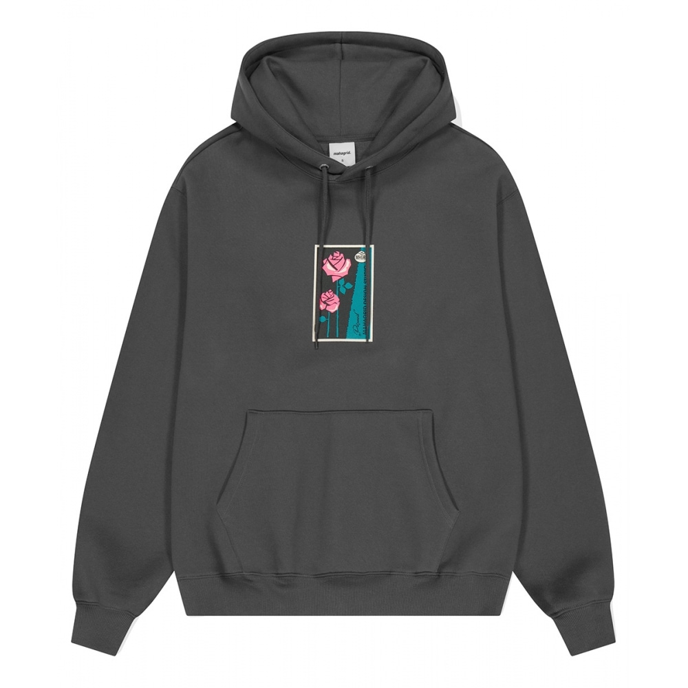 マハグリッドツーローズパーカーチャコール (MG2DFMM422A)