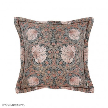 川島織物セルコン Morris Design Studio ピンパーネル 背当クッションカバー 45×45cm LL1746 P ピンク