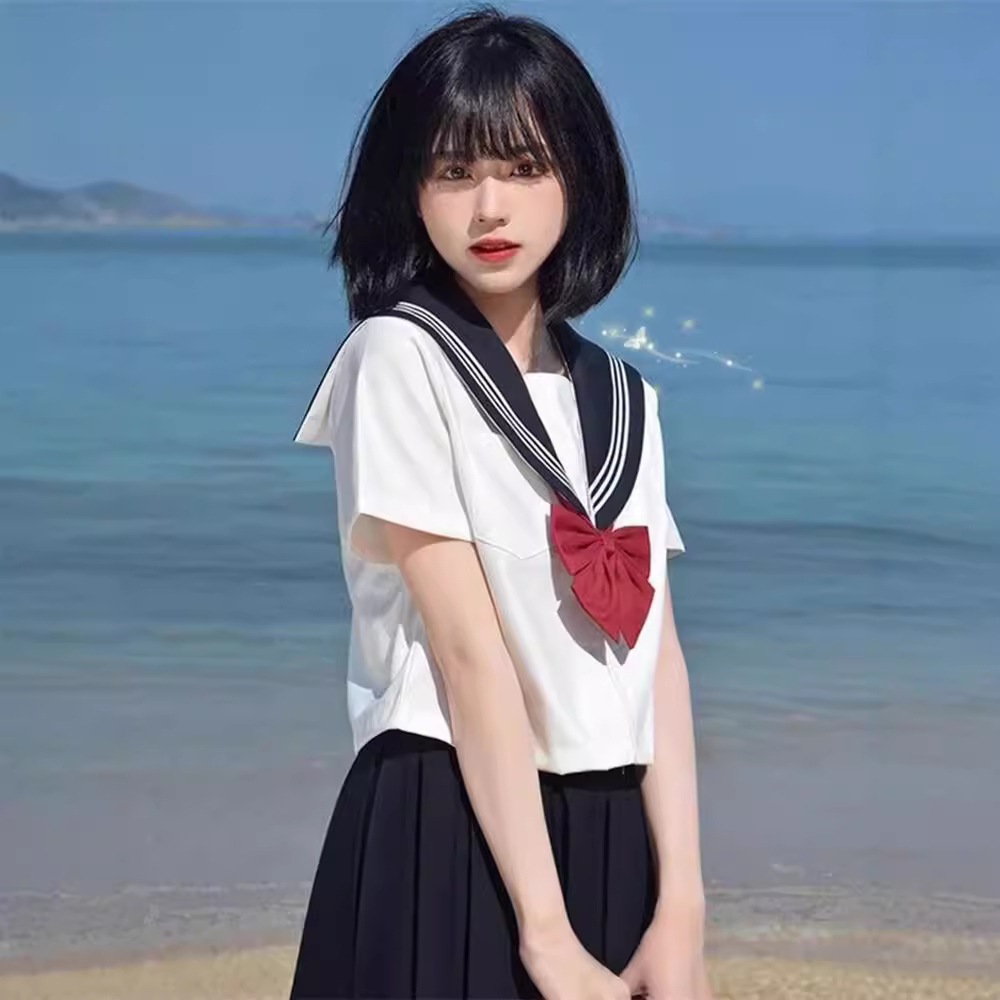 【1つ買うと10つ無料】船乗りのスーツjkユニフォームスカートベーシックホワイト3ブックスプリングカレッジスタイルスーツミドルスーツフルセット女性 80,609円