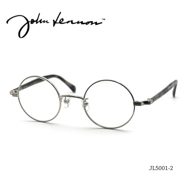 【即納】 正規品 John Lennon ジョン・レノン サングラス 調光レンズ クラシック JL5001-2 シルバー