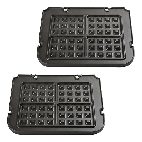 クイジナート 部品 ワッフルプレート(2枚セット) (GR-4NJ / 4NJBS用) GR-WAF
