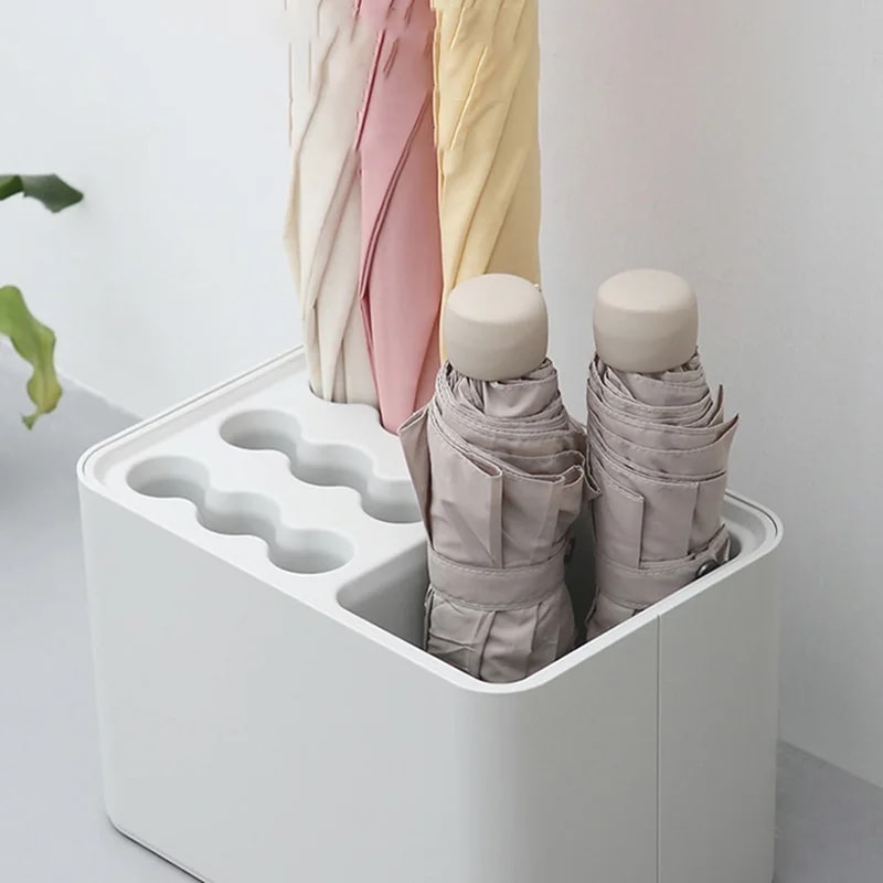 納期21日コンパートメント用傘ホルダー,屋内スペース用の長方形のベース傘ホルダー,ドリップトレイ付き