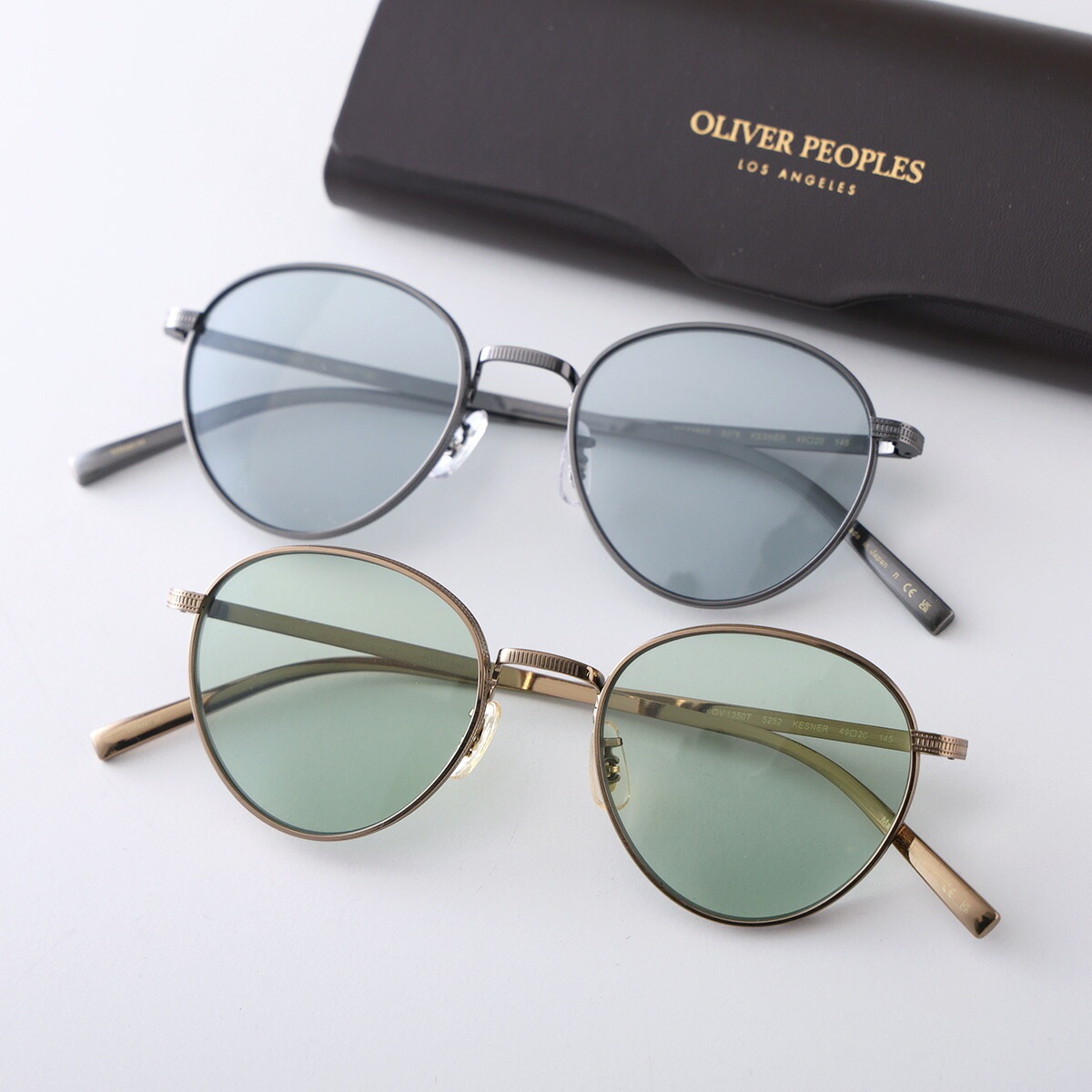 OLIVER PEOPLES オリバーピープルズ サングラス OV1350T レディース ボストン型 メタルフレーム 細フレーム クリングスタイプ アイウェア カラー2色