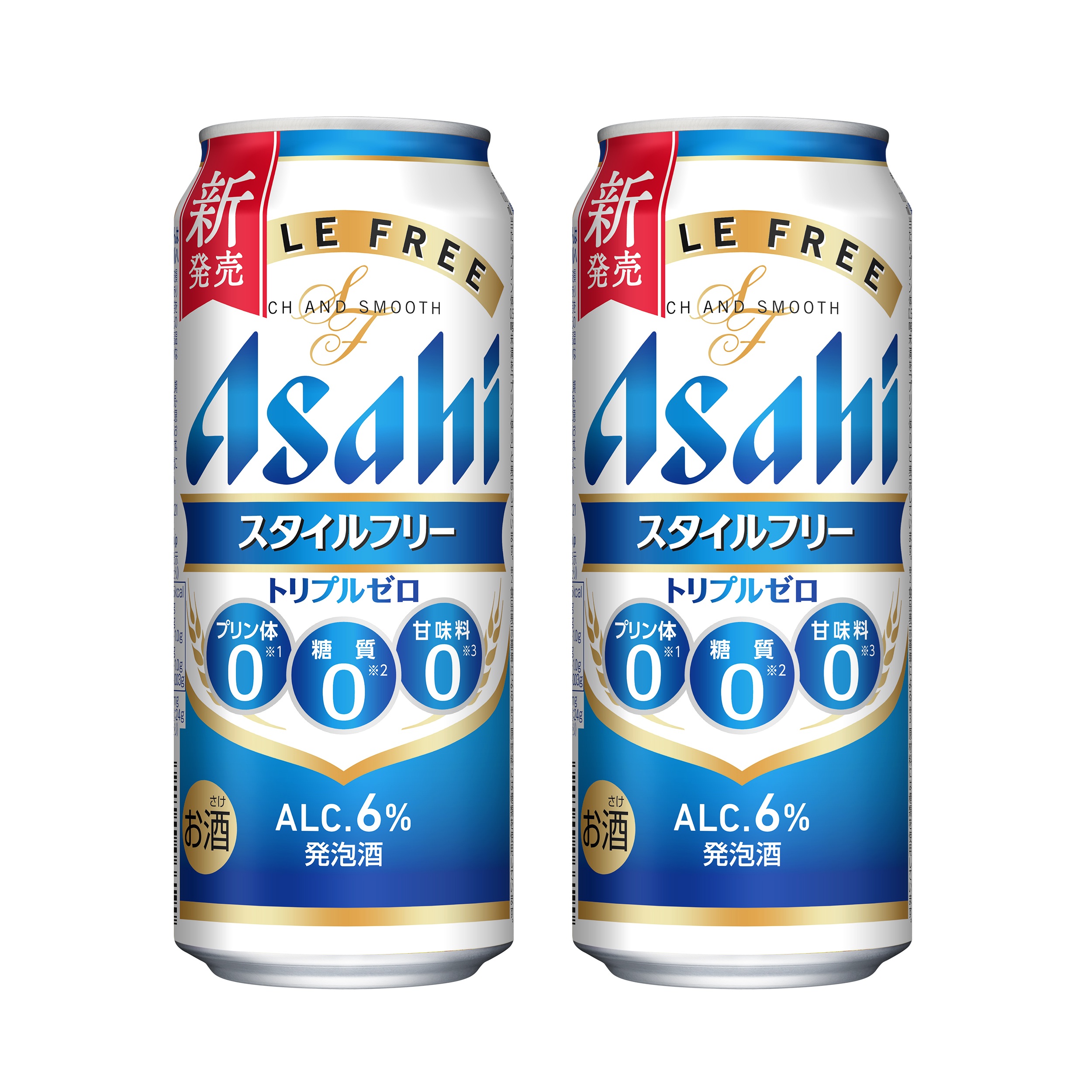 アサヒ スタイルフリー トリプルゼロ 500ml缶 48本 アサヒビール 発泡酒 プリン体 ゼロ 糖質ゼロ 機能性ビール