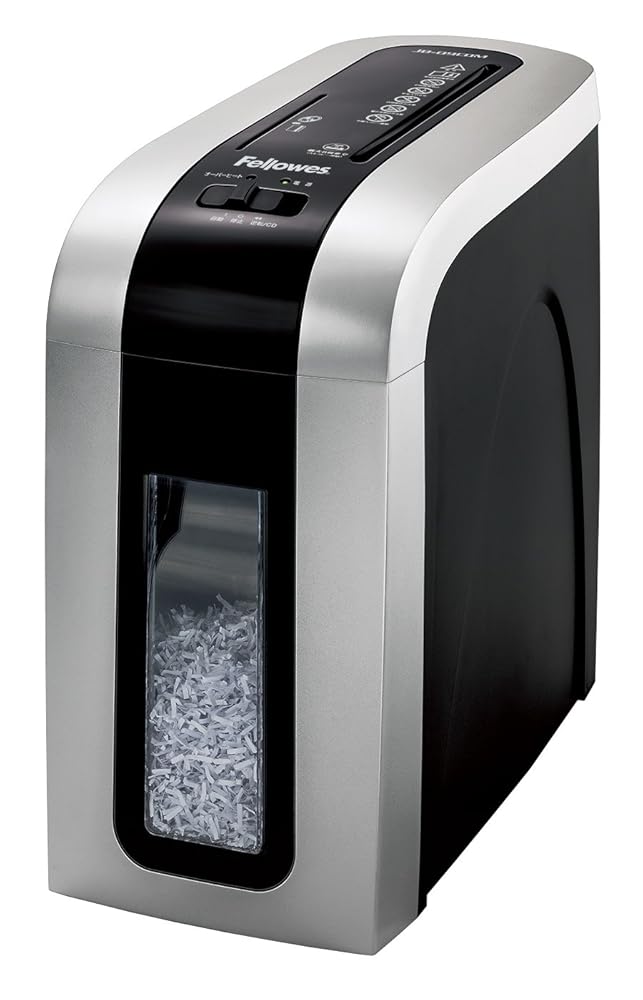 フェローズ シュレッダー 家庭用 電動 8枚細断 マイクロカット 高さ39cm DMや請求書の処理が安心 JB-09CDM 4704601