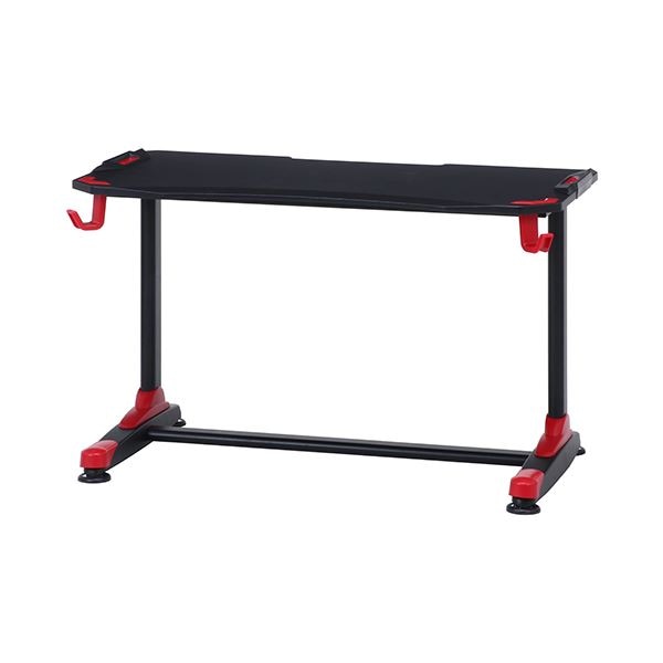 ゲーミングデスク ワークデスク 約幅120cm アルミ イージー01 レッド GAMING DESK XeNO ゼノ リビング 在宅ワーク